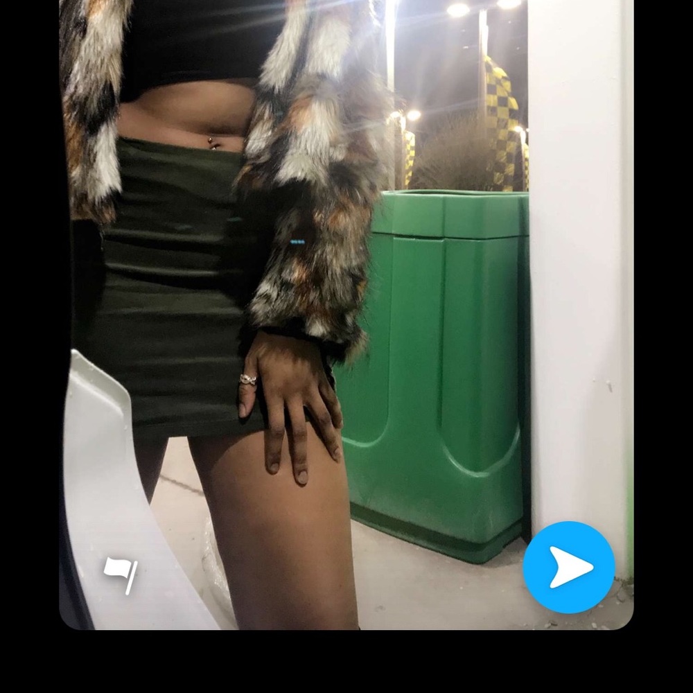 Skirt with lace up detail